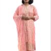 Embroidered Georgette kameez set Baby Pink