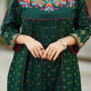 Cotton Kurtis Victory Green